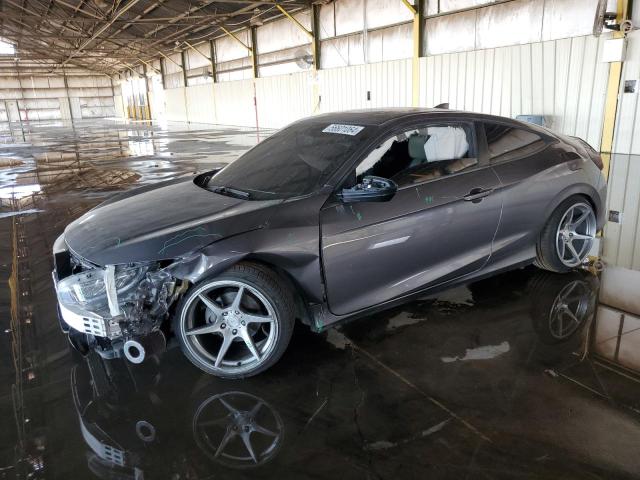 2HGFC3B73JH354476 - 2018 HONDA CIVIC EXL ნაცრისფერი ფოტო 1