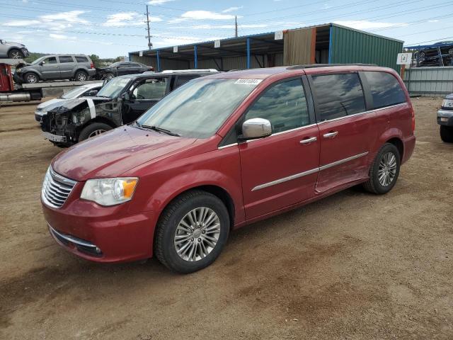 2C4RC1CG5DR659829 - 2013 CHRYSLER TOWN & COU TOURING L RED photo 1