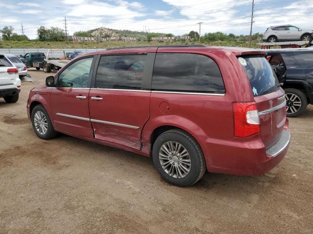 2C4RC1CG5DR659829 - 2013 CHRYSLER TOWN & COU TOURING L RED photo 2