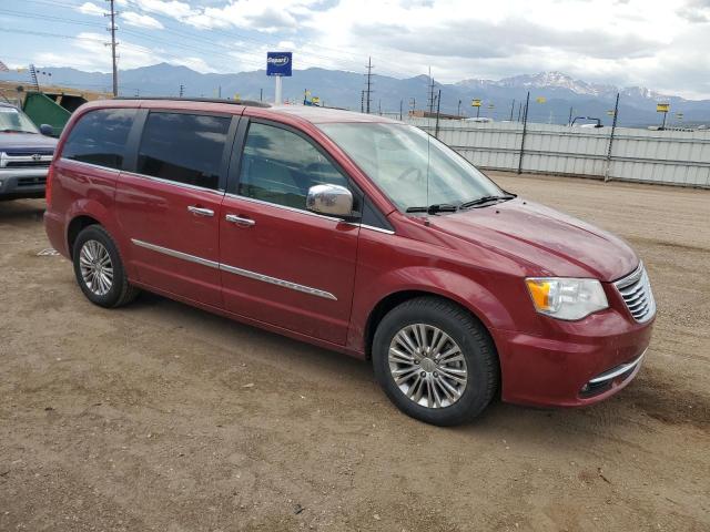 2C4RC1CG5DR659829 - 2013 CHRYSLER TOWN & COU TOURING L RED photo 4