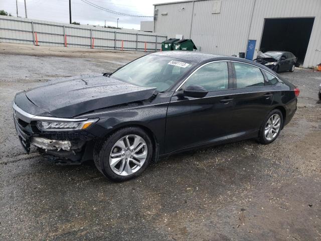 1HGCV1F17JA238140 - 2018 HONDA ACCORD LX Schwarz Foto 1