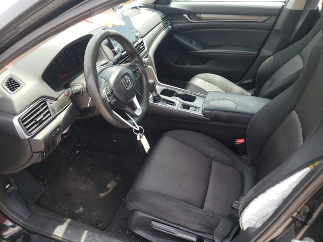 1HGCV1F17JA238140 - 2018 HONDA ACCORD LX Schwarz Foto 7