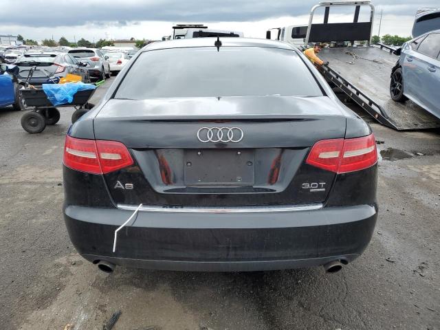WAUKGAFB8AN078398 - 2010 AUDI A6 PRESTIGE შავი ფოტო 6