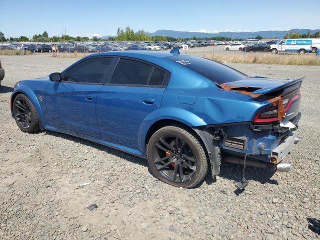 2C3CDXL99LH213473 - 2020 DODGE CHARGER SRT HELLCAT BLUE photo 2