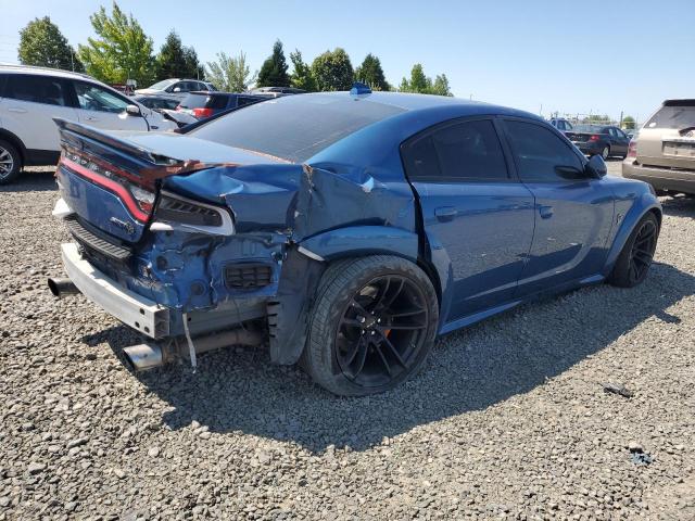 2C3CDXL99LH213473 - 2020 DODGE CHARGER SRT HELLCAT BLUE photo 3