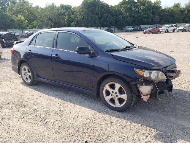 5YFBU4EE5CP072833 - 2012 TOYOTA COROLLA BASE BLUE photo 4