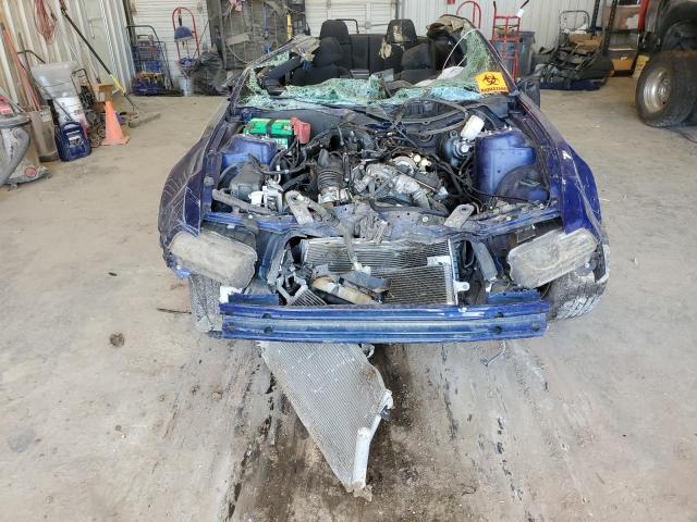 1ZVBP8AM9D5282021 - 2013 FORD MUSTANG BLUE photo 5