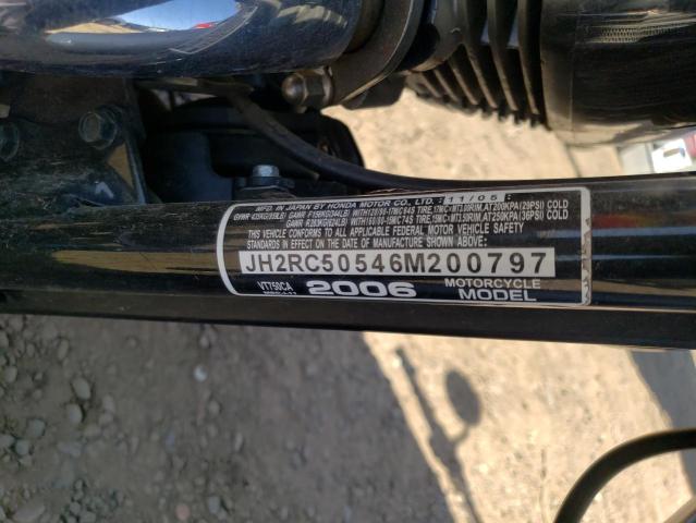 JH2RC50546M200797 - 2006 HONDA VT750 CA WHITE photo 10