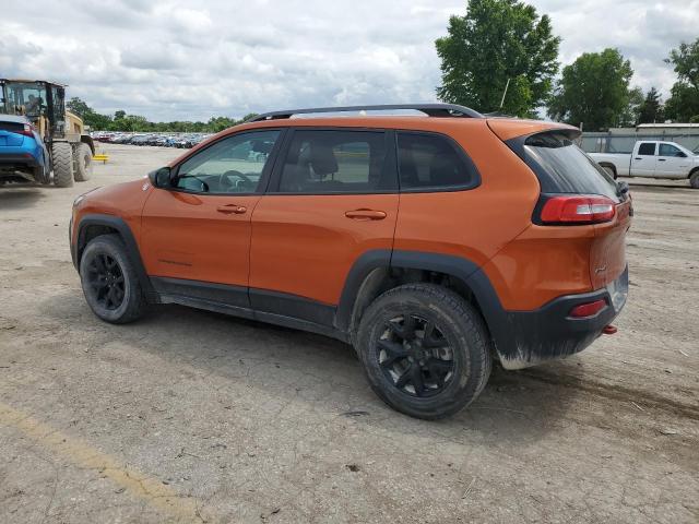 1C4PJMBSXGW278204 - 2016 JEEP CHEROKEE TRAILHAWK 橙色 照片 2