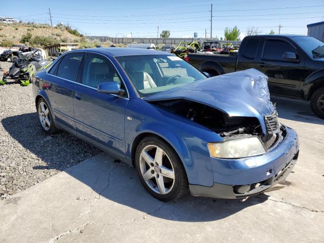 WAULT68E54A128397 - 2004 AUDI A4 3.0 QUATTRO BLUE photo 4