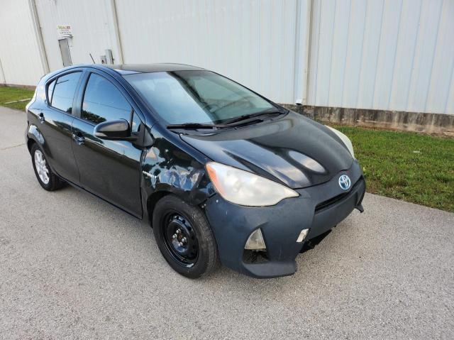 JTDKDTB34D1528405 - 2013 TOYOTA PRIUS C BLACK photo 1