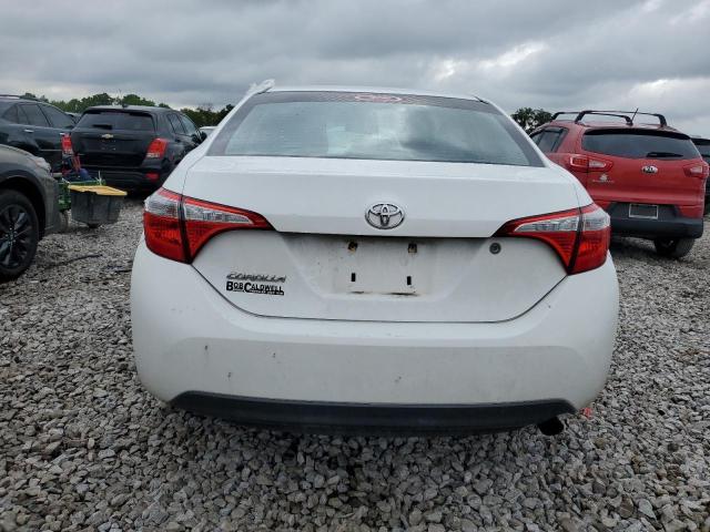 2T1BURHEXFC330468 - 2015 TOYOTA COROLLA L WHITE photo 6