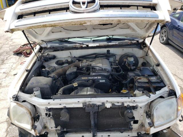 5TBRN341X4S442115 - 2004 TOYOTA TUNDRA ACCESS CAB SR5 WHITE photo 11