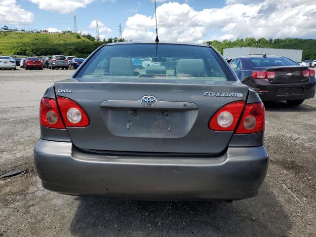 2T1BR32E77C717309 - 2007 TOYOTA COROLLA CE GRAY photo 6