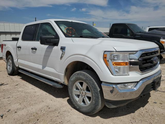 1FTFW1E57MKD83786 - 2021 FORD F150 SUPERCREW WHITE photo 4