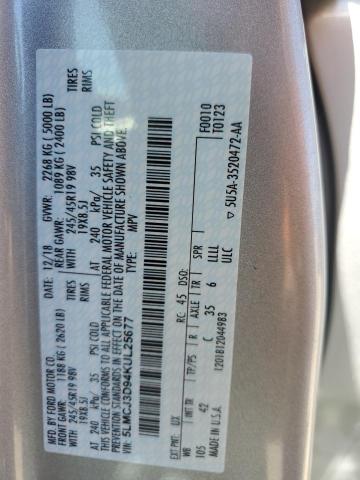 5LMCJ3D94KUL25677 - 2019 LINCOLN MKC RESERVE SILVER photo 13