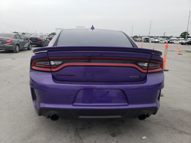 2C3CDXL99PH543765 - 2023 DODGE CHARGER SRT HELLCAT PURPLE photo 6