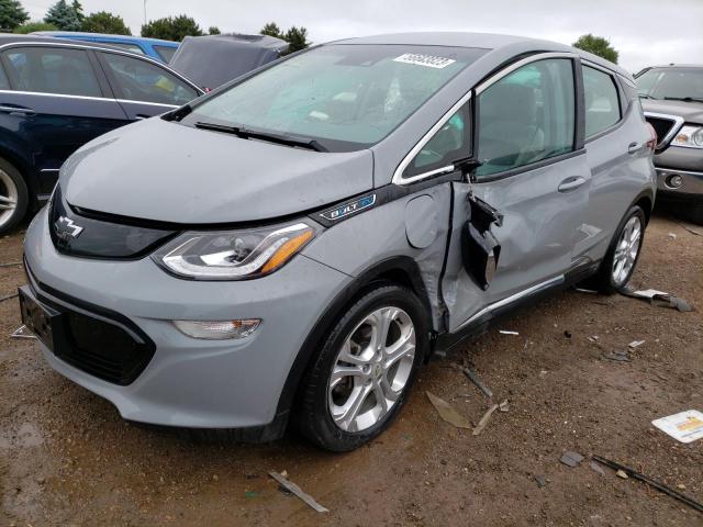 1G1FY6S08K4136870 - 2019 CHEVROLET BOLT EV LT GRAY photo 1