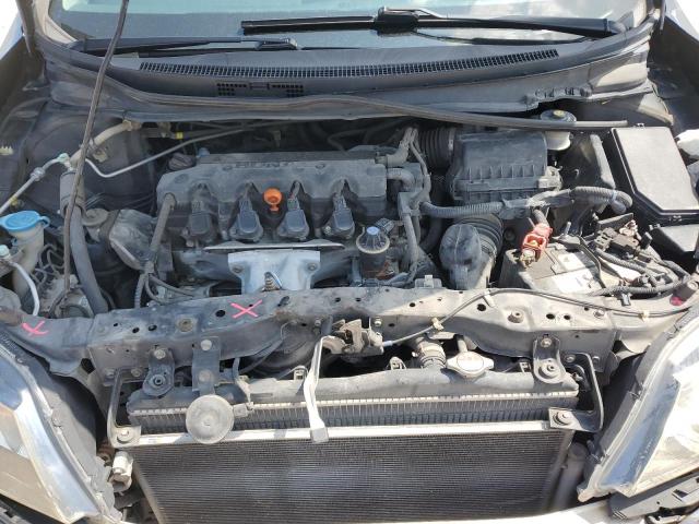 2HGFG3B04FH502617 - 2015 HONDA CIVIC EXL შავი ფოტო 11
