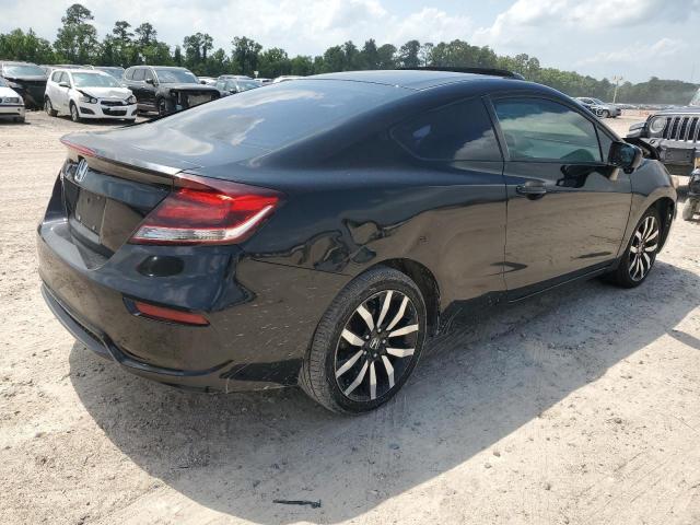 2HGFG3B04FH502617 - 2015 HONDA CIVIC EXL შავი ფოტო 3