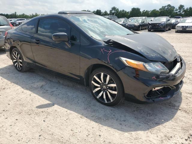 2HGFG3B04FH502617 - 2015 HONDA CIVIC EXL შავი ფოტო 4
