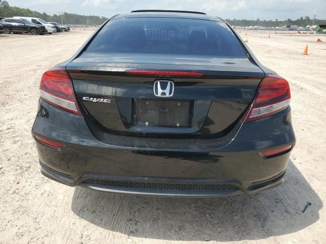 2HGFG3B04FH502617 - 2015 HONDA CIVIC EXL შავი ფოტო 6