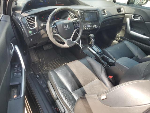 2HGFG3B04FH502617 - 2015 HONDA CIVIC EXL შავი ფოტო 8