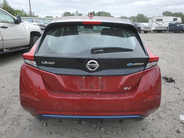 1N4AZ1CP7KC311389 - 2019 NISSAN LEAF S RED photo 6