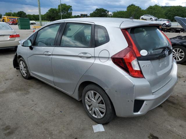 3HGGK5H58FM771819 - 2015 HONDA FIT LX SILVER photo 2