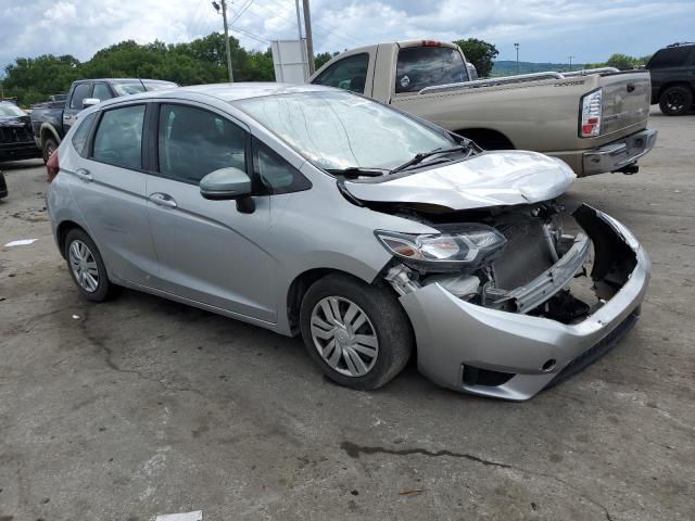 3HGGK5H58FM771819 - 2015 HONDA FIT LX SILVER photo 4