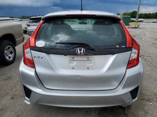 3HGGK5H58FM771819 - 2015 HONDA FIT LX SILVER photo 6