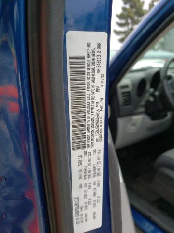 1D8GU58K69W550014 - 2009 DODGE NITRO SLT BLUE photo 12