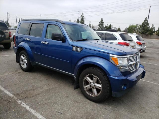 1D8GU58K69W550014 - 2009 DODGE NITRO SLT BLUE photo 4