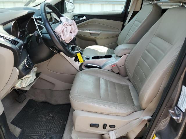 1FMCU9HX8DUB38564 - 2013 FORD ESCAPE SEL 灰色 照片 7