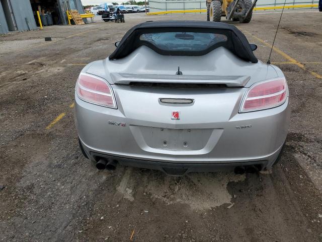 1G8MG35X37Y126203 - 2007 SATURN SKY REDLINE SILVER photo 6