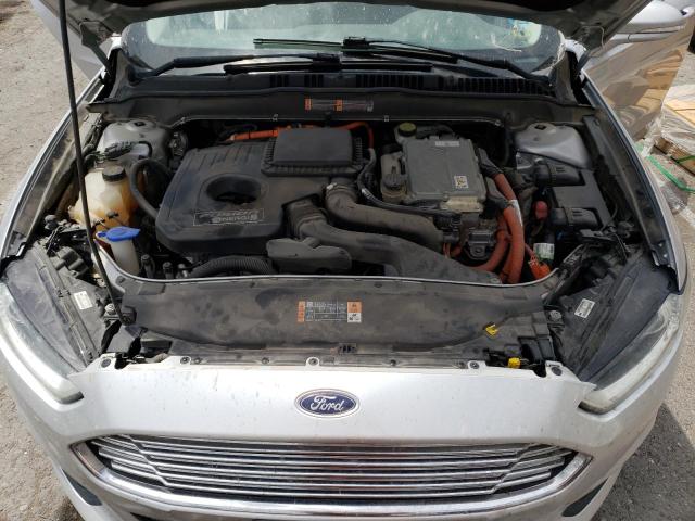 3FA6P0PU0ER356718 - 2014 FORD FUSION SE PHEV SILVER photo 11