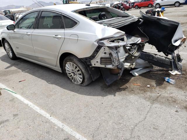 3FA6P0PU0ER356718 - 2014 FORD FUSION SE PHEV SILVER photo 2