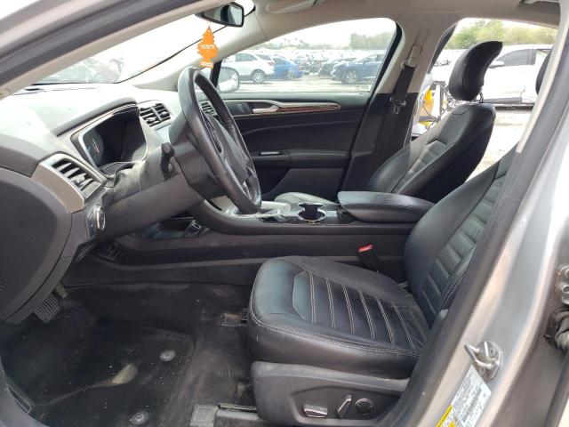 3FA6P0PU0ER356718 - 2014 FORD FUSION SE PHEV SILVER photo 7