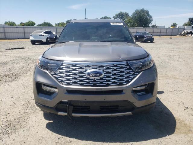 1FM5K8HC1NGB62579 - 2022 FORD EXPLORER PLATINUM GRAY photo 5