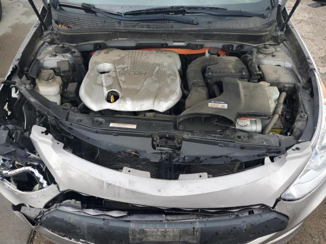 KMHEC4A4XCA040764 - 2012 HYUNDAI SONATA HYBRID SILVER photo 11