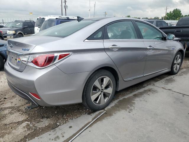 KMHEC4A4XCA040764 - 2012 HYUNDAI SONATA HYBRID SILVER photo 3