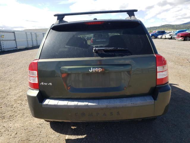 1J8FF47W87D427979 - 2007 JEEP COMPASS GREEN photo 6