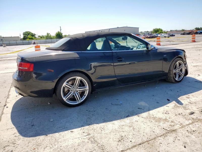 WAUCGAFH9CN004788 - 2012 AUDI S5 PREMIUM PLUS BLACK photo 3