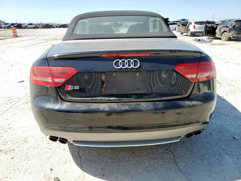 WAUCGAFH9CN004788 - 2012 AUDI S5 PREMIUM PLUS BLACK photo 6