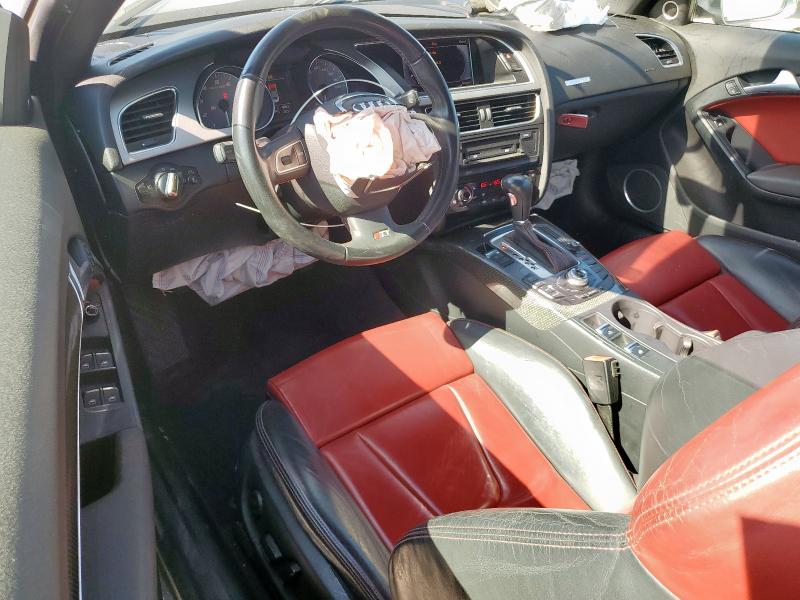 WAUCGAFH9CN004788 - 2012 AUDI S5 PREMIUM PLUS BLACK photo 8