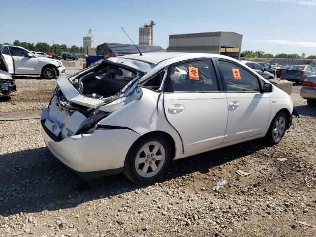 JTDKB20U383384111 - 2008 TOYOTA PRIUS WHITE photo 3