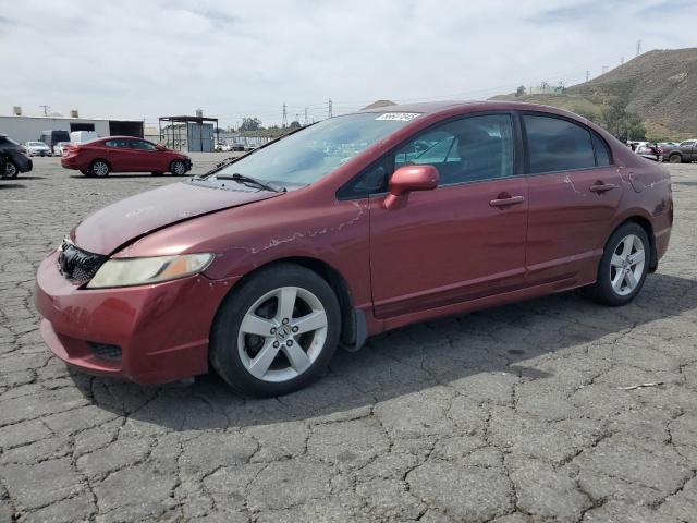 19XFA1F68AE078009 - 2010 HONDA CIVIC LX-S BURGUNDY photo 1