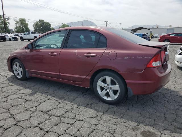 19XFA1F68AE078009 - 2010 HONDA CIVIC LX-S BURGUNDY photo 2