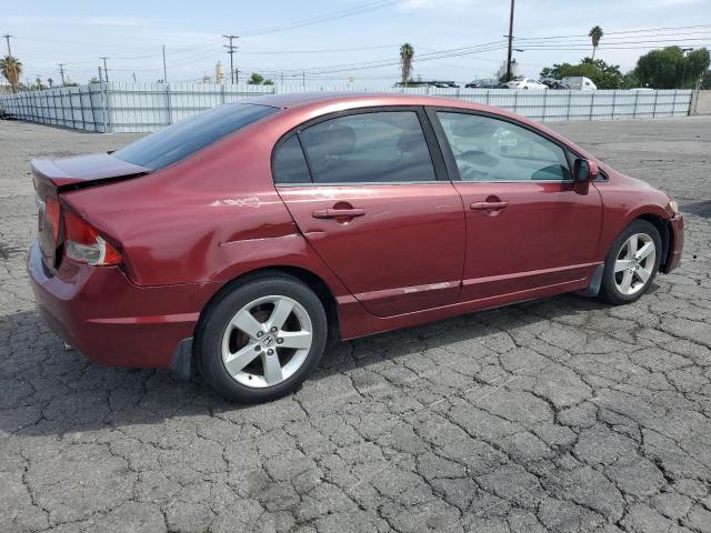 19XFA1F68AE078009 - 2010 HONDA CIVIC LX-S BURGUNDY photo 3