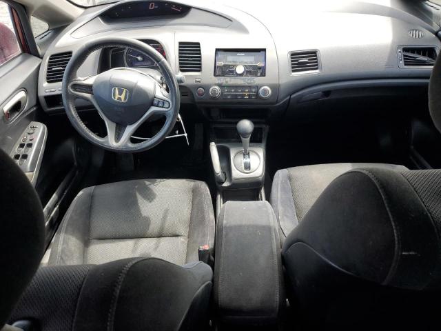 19XFA1F68AE078009 - 2010 HONDA CIVIC LX-S BURGUNDY photo 8